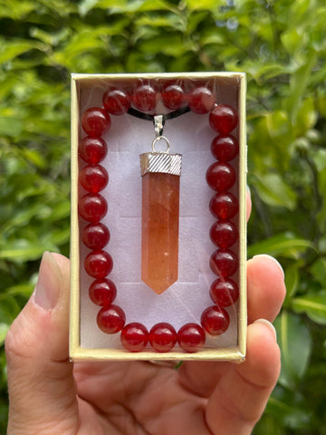 Carnelian Pendant Gift Pack #4