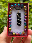 Black Obsidian & Rainbow Hematite Gift Pack #2