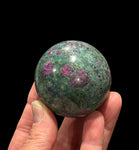 53mm  Ruby in Fuchsite Sphere