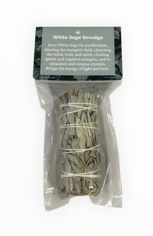 White Sage Smudge Stick 4" - 10cm