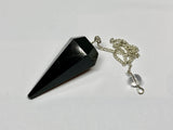 yes /no Pendulum Board and Pendulum - Black Tourmaline